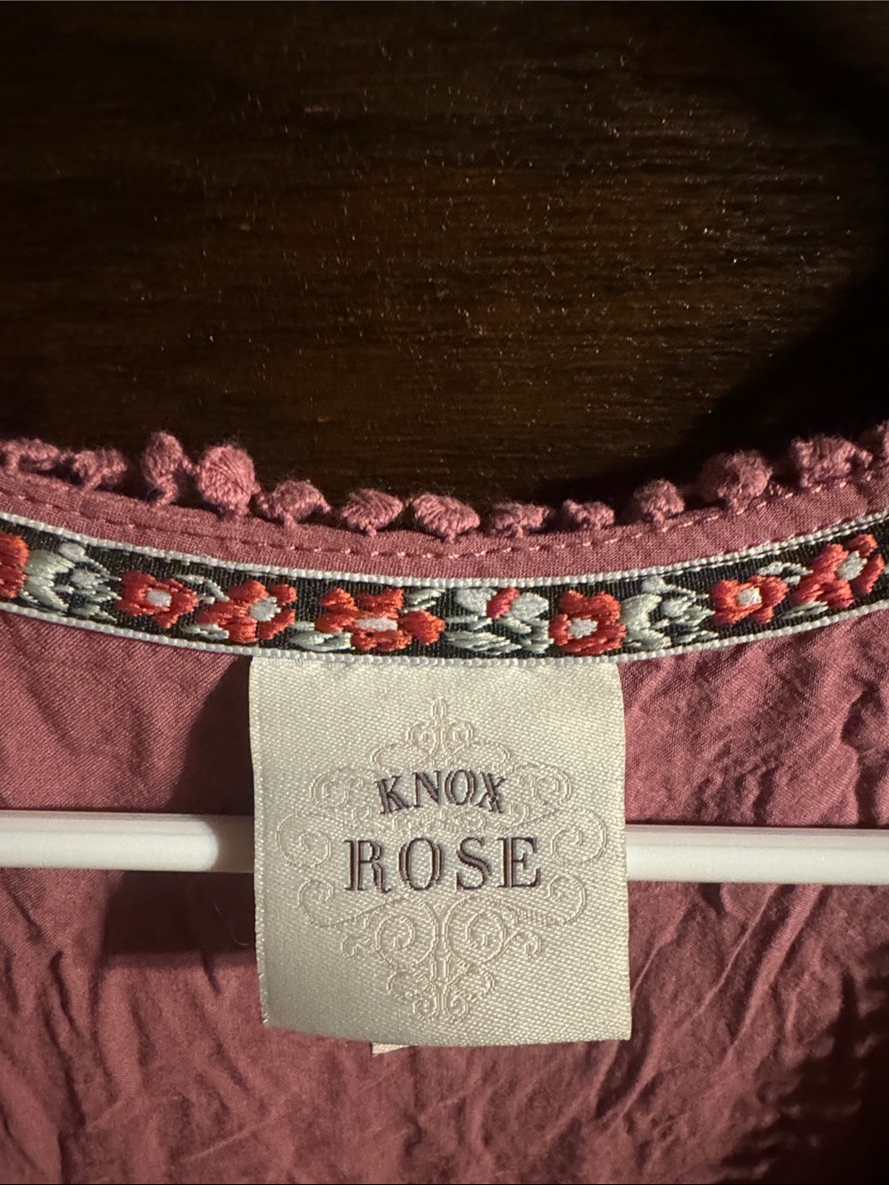 Knox Rose Dusty Rose Dress, Size M - Picture 4 of 8